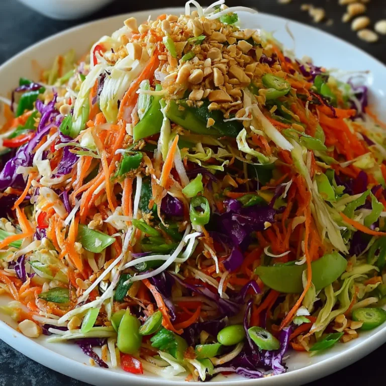 Insalata asiatica croccante