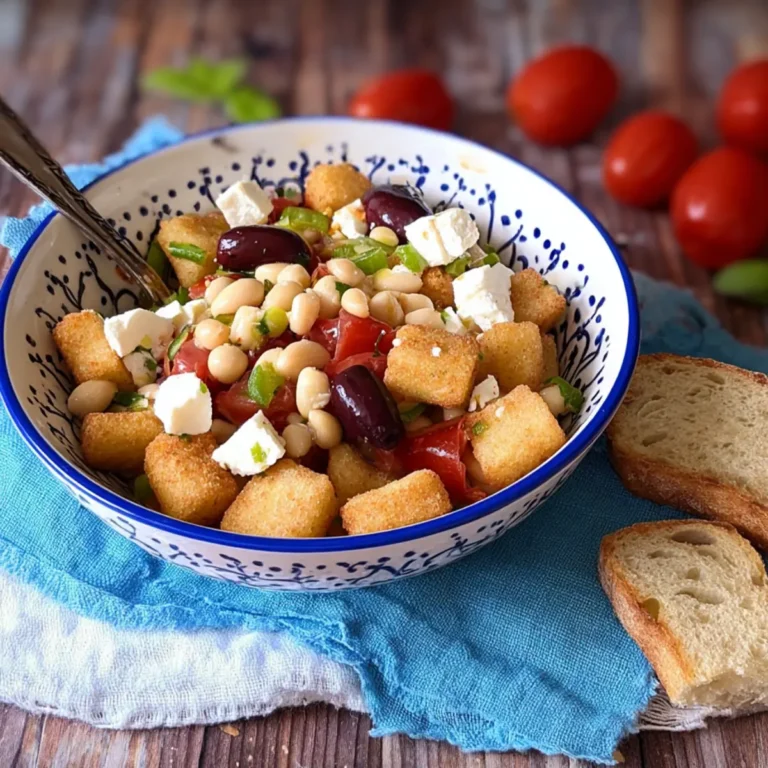 Insalata con ceci e feta