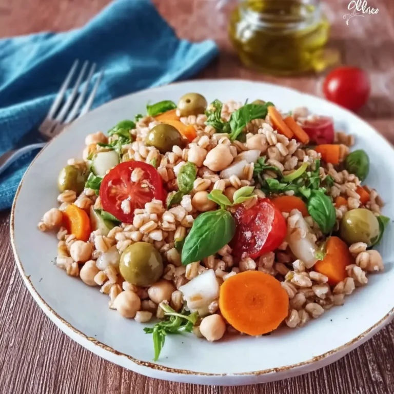 Insalata di farro e ceci