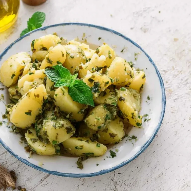 Insalata di patate lesse alle erbe