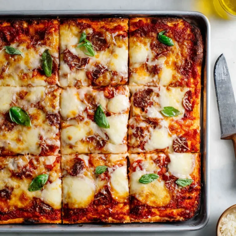 Pizza in teglia