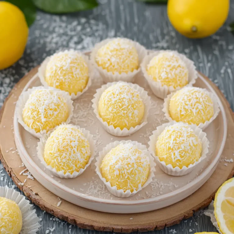 Tartufini al limone