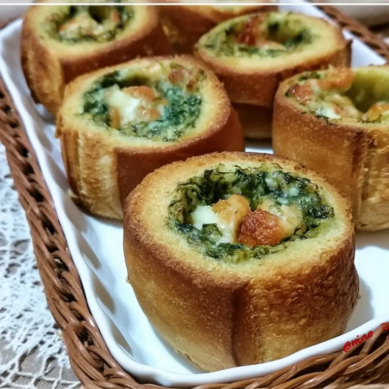 Anelli di baguette farciti