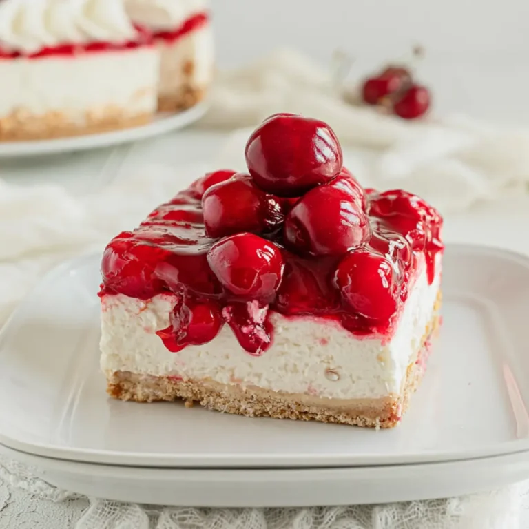 Cheesecake alle ciliegie senza cottura