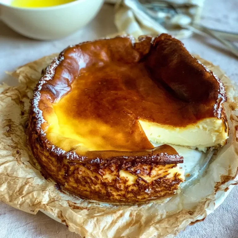 Cheesecake basca bruciata