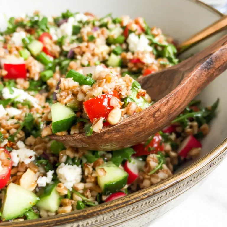 Insalata di farro e rucola