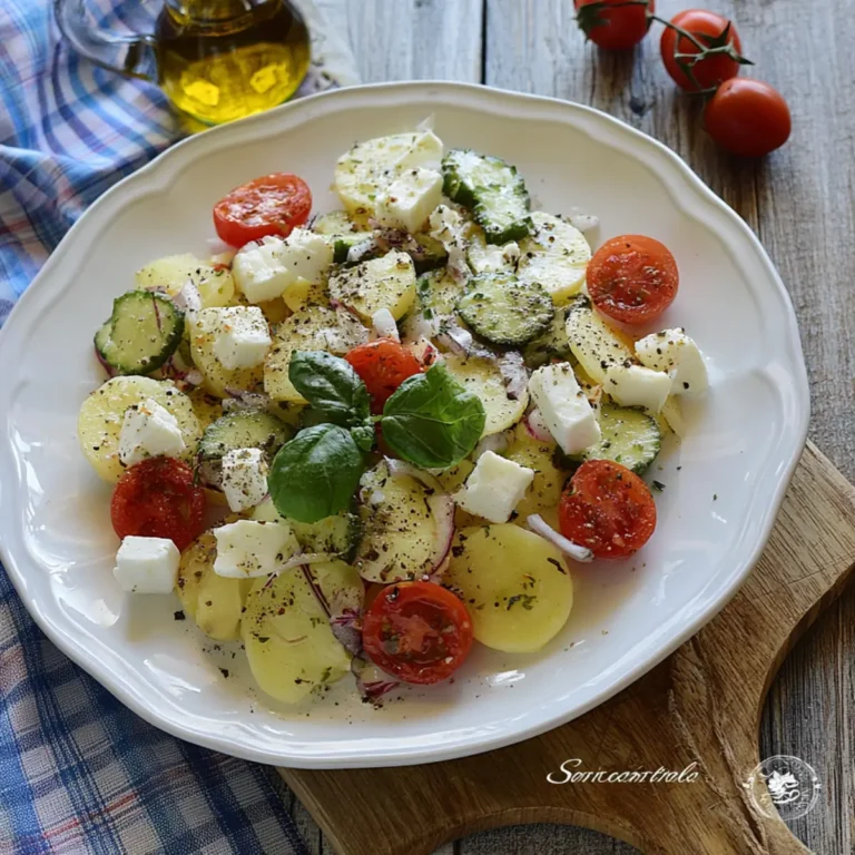 Insalata di patate alla greca