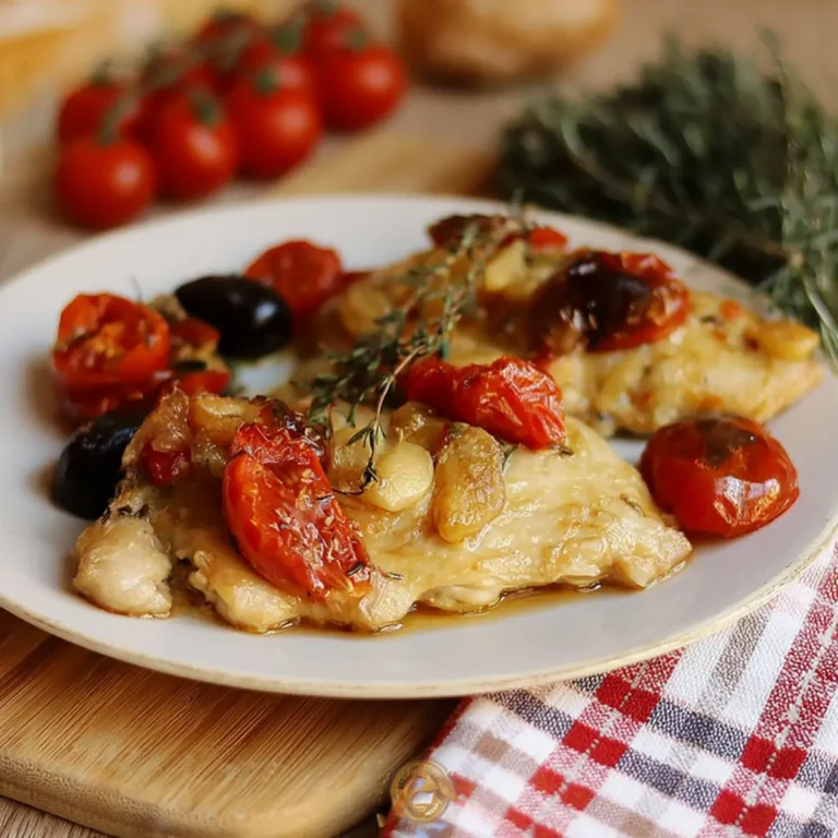 PETTO DI POLLO ALLA MEDITERRANEA