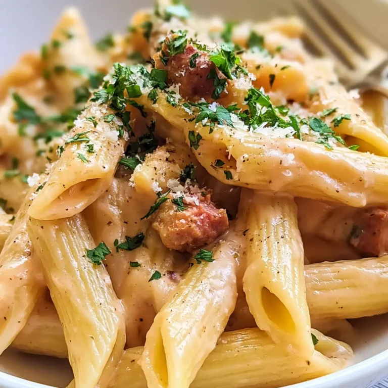 Penne al baffo
