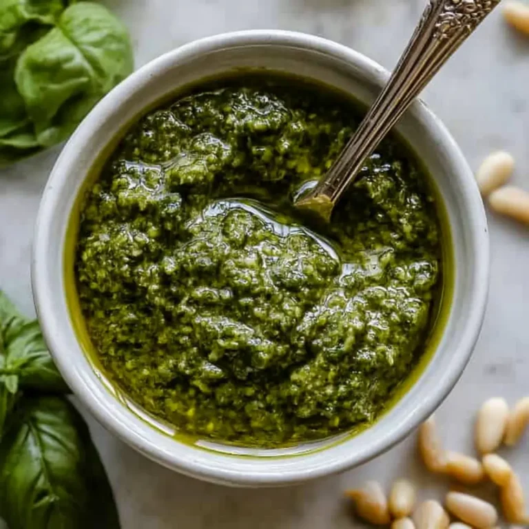 Pesto con 5 ingredienti