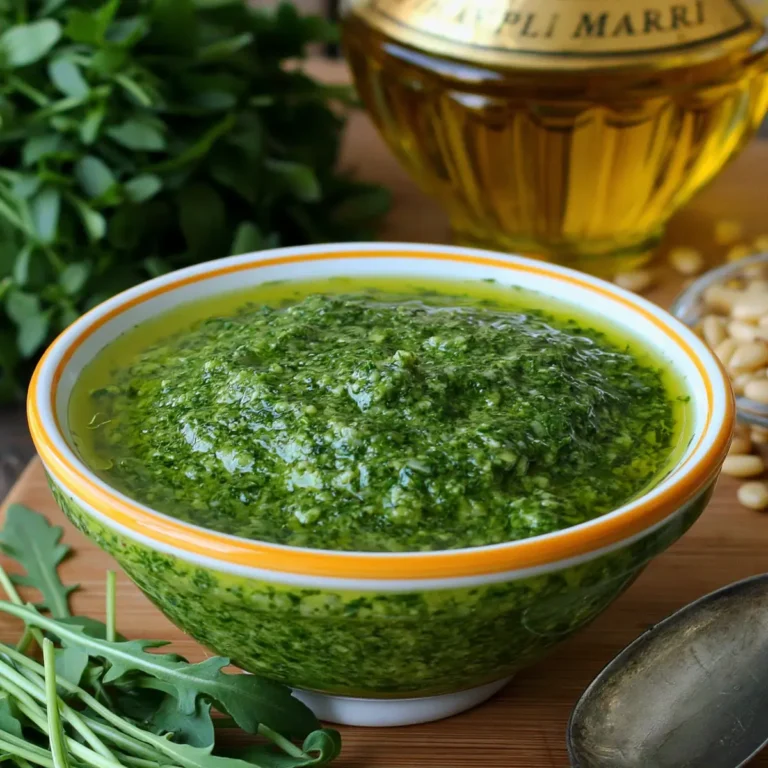 Pesto di Rucola con Pinoli