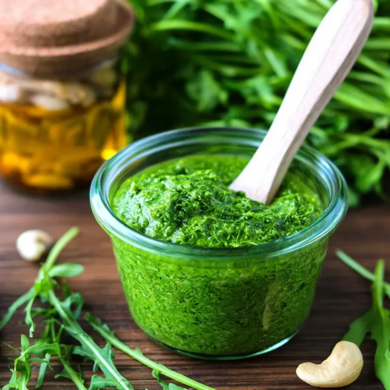 Pesto di rucola con anacardi