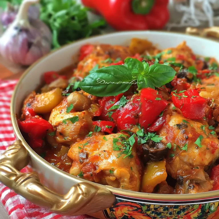 Pollo con i peperoni