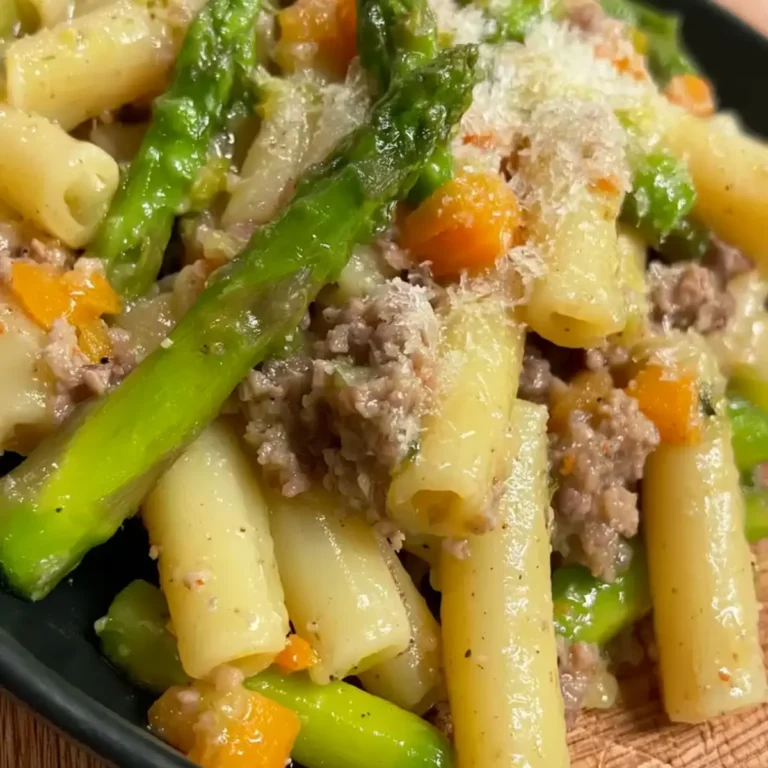 Poveraccia con asparagi