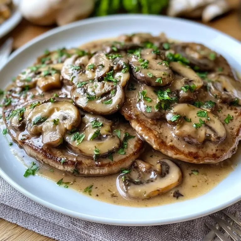 Scaloppine ai funghi