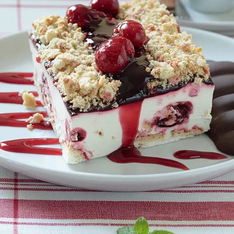 Semifreddo croccante all'amarena