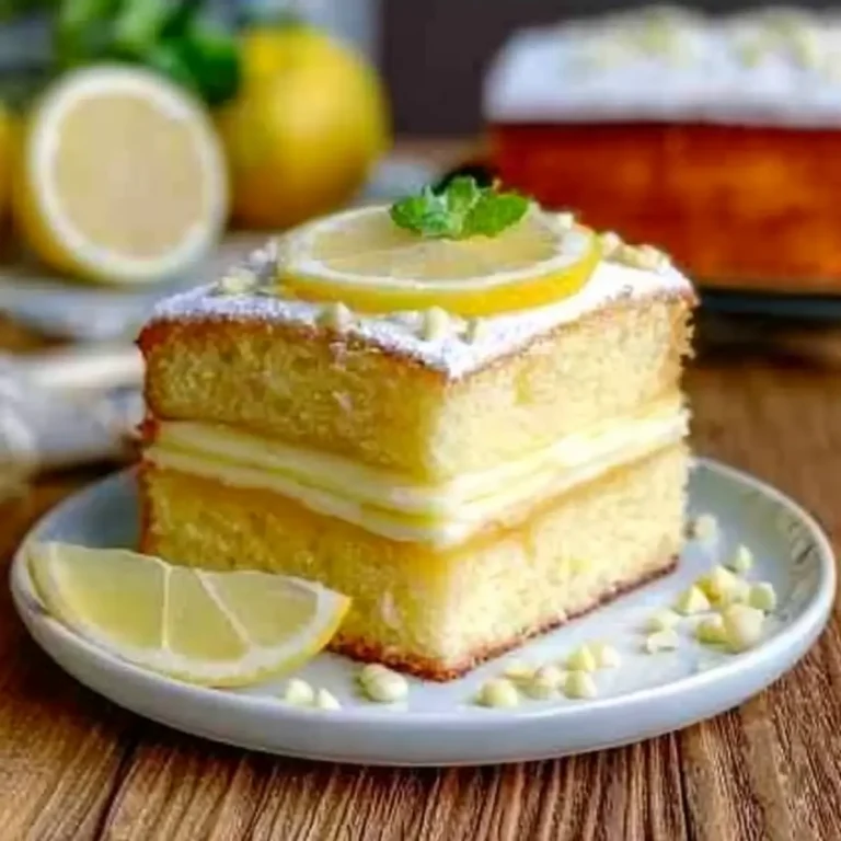 Torta al limone e cioccolato bianco