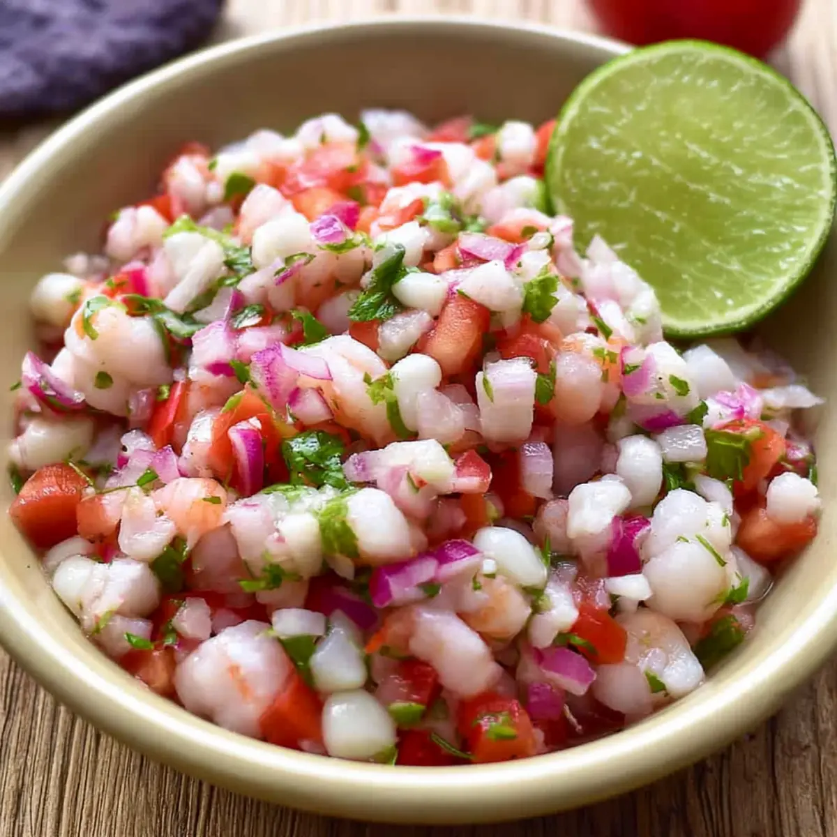 Ceviche di gamberi