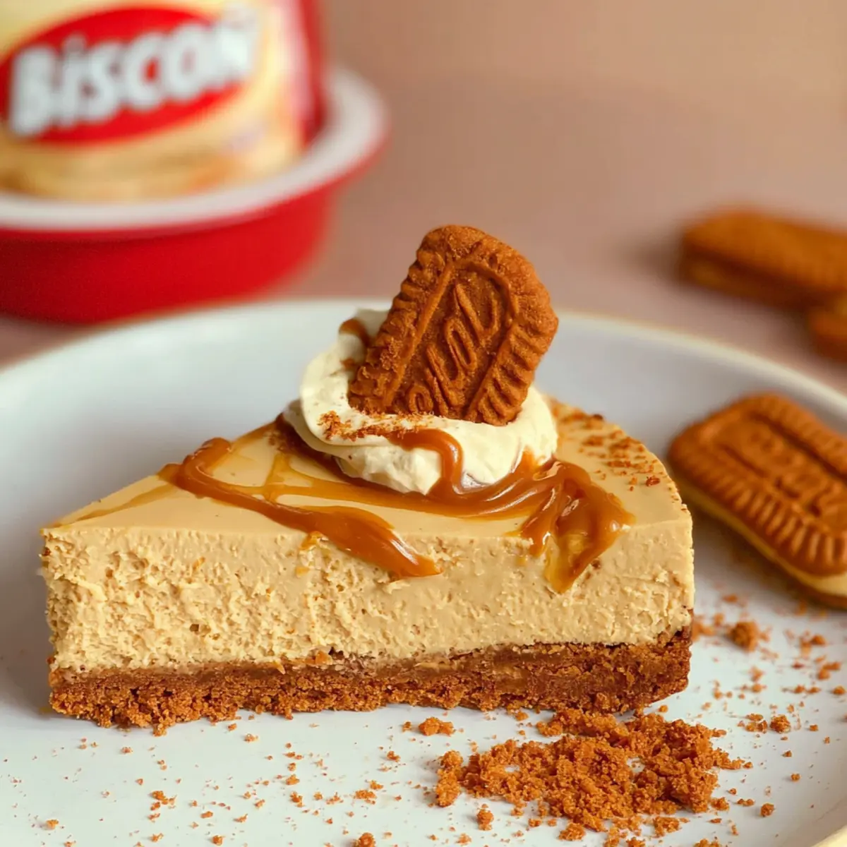 Cheesecake Biscoff