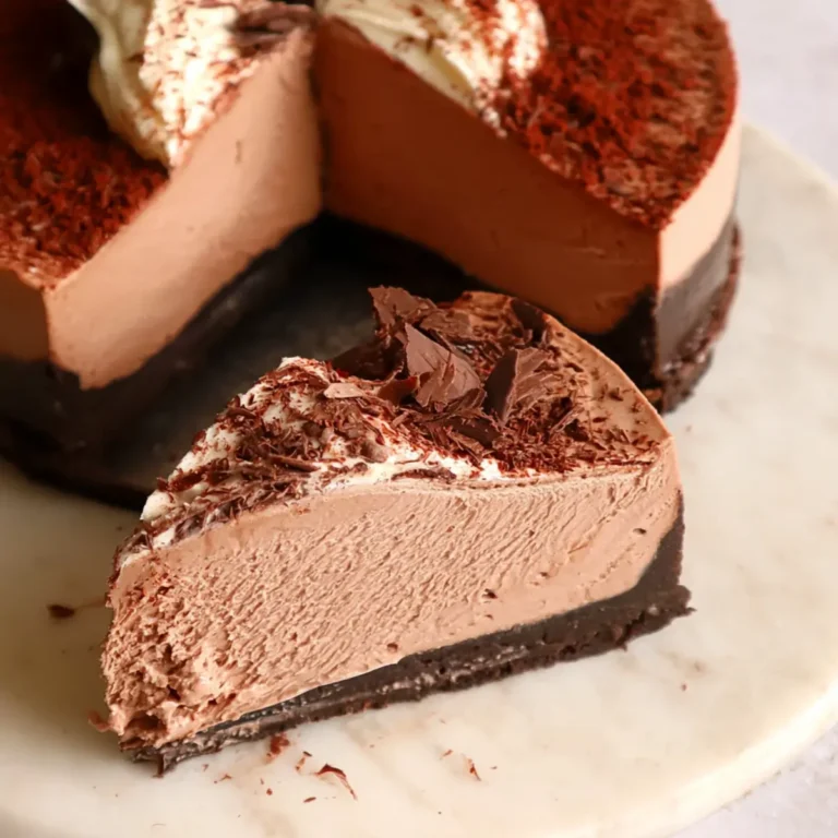 Cheesecake al cioccolato senza cottura