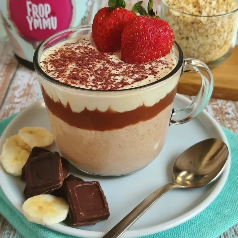 Coppa Malù di porridge freddo