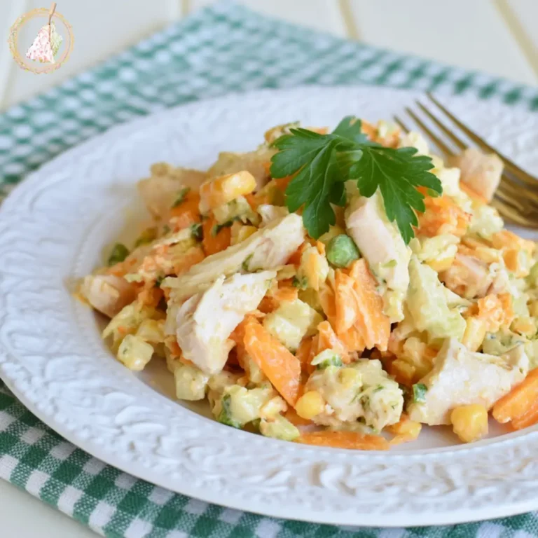 INSALATA DI POLLO E CAROTE