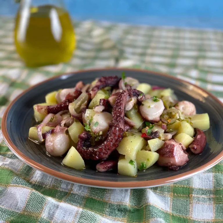 INSALATA DI POLPO E PATATE