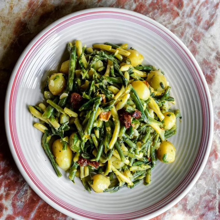 Insalata di patate e fagiolini