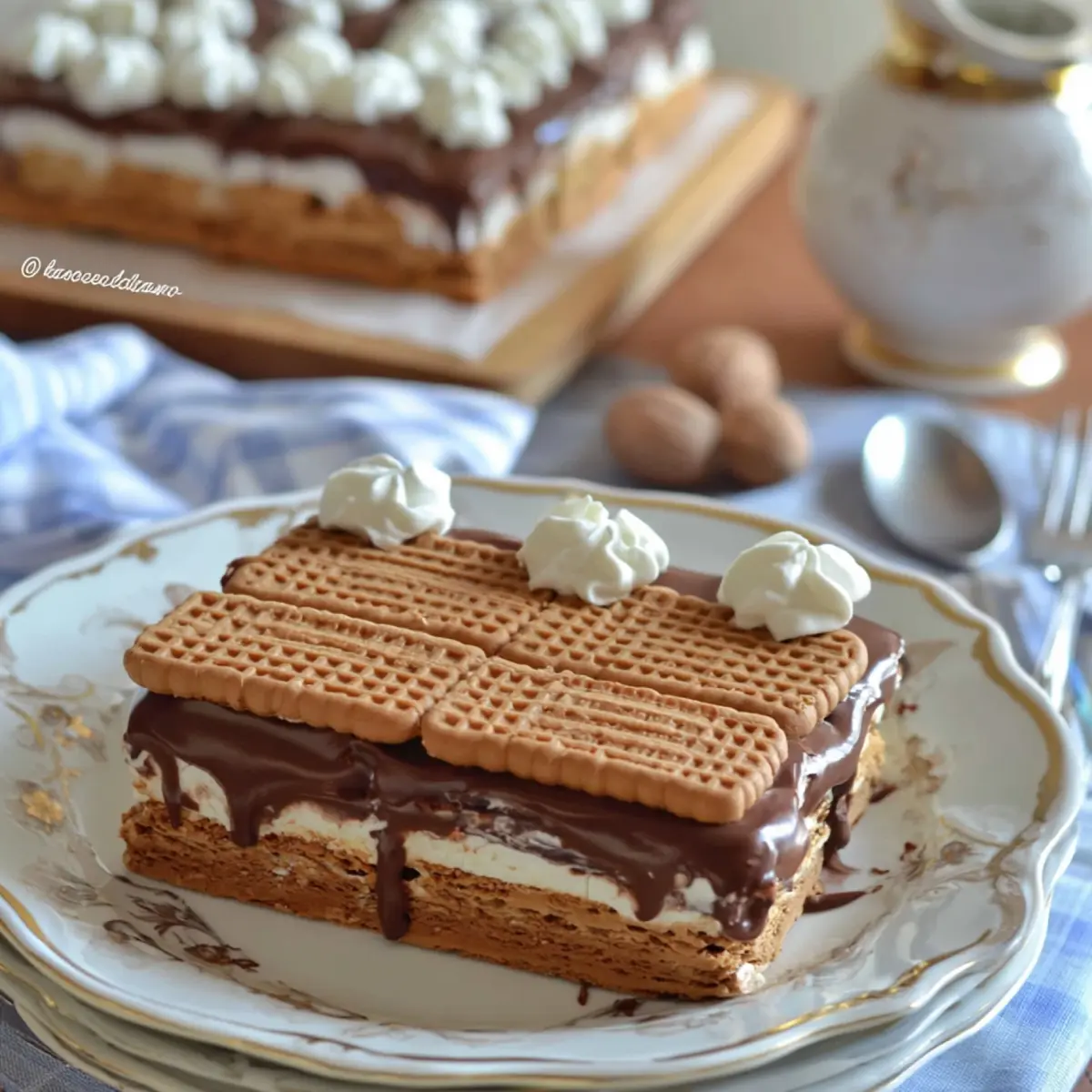 Mattonella paradiso alla nutella