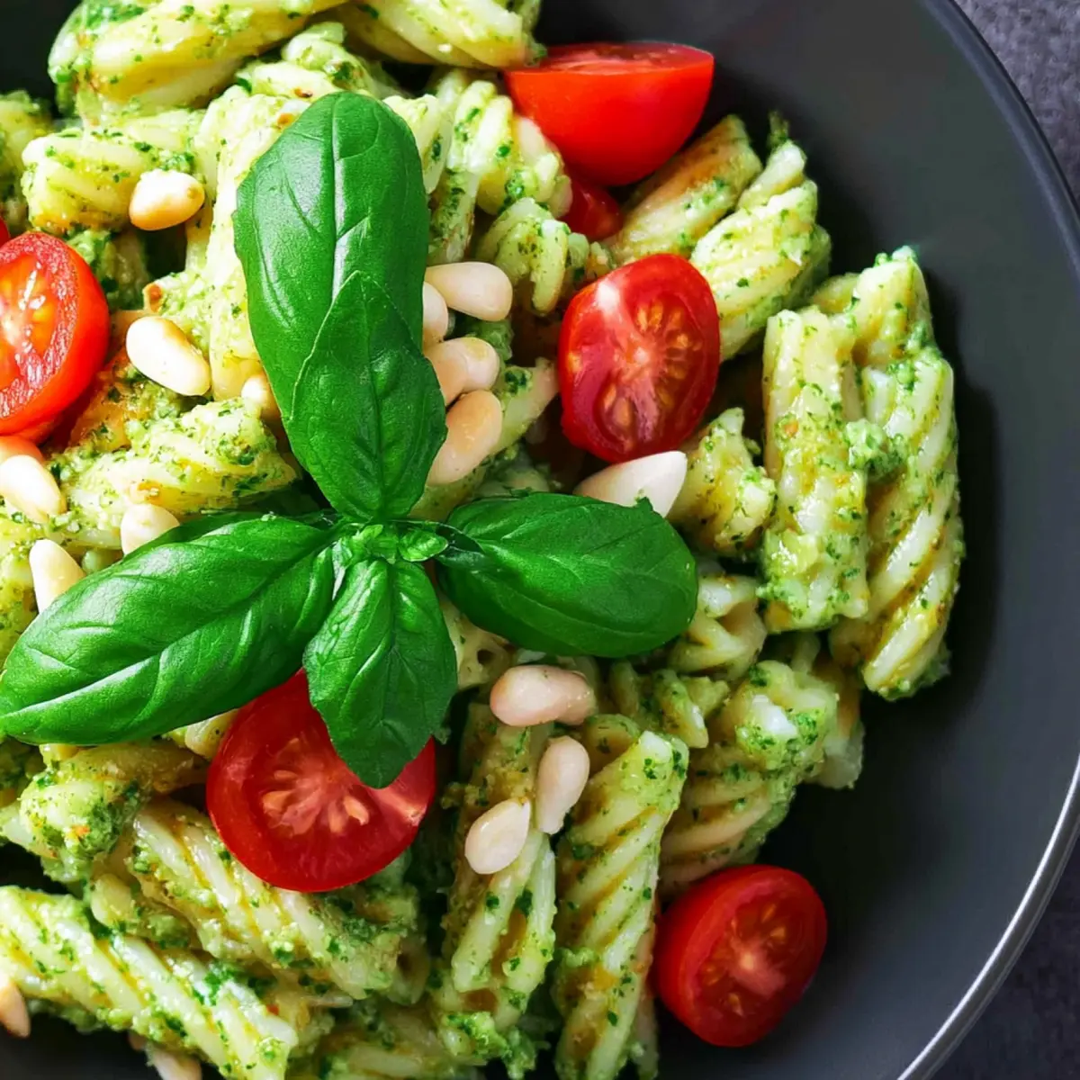 Pasta fredda con pesto