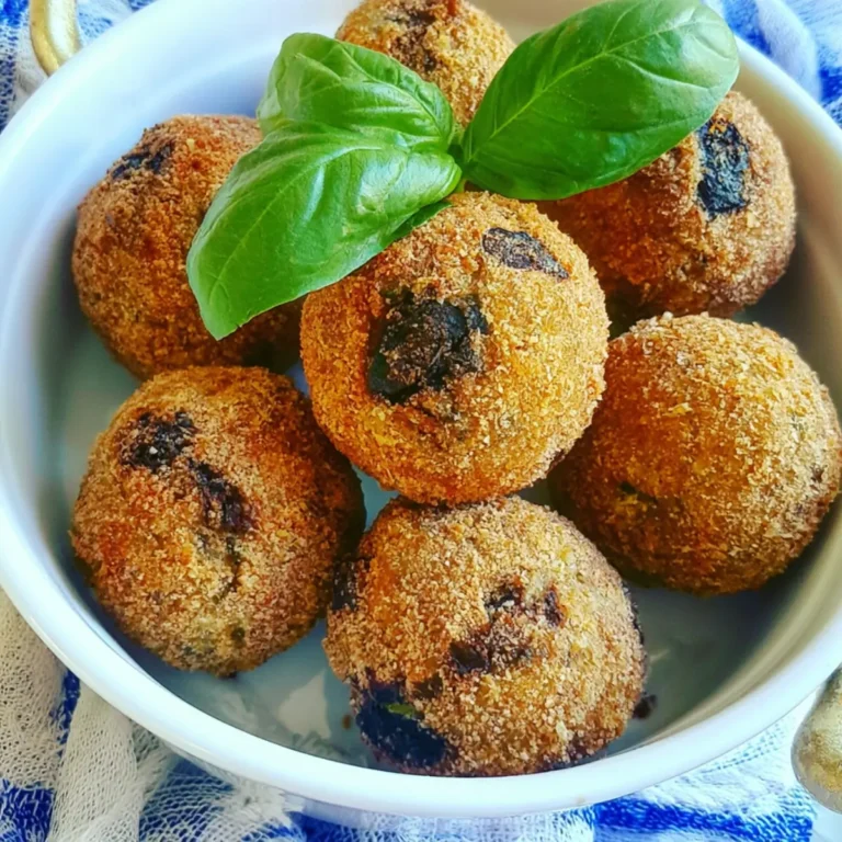 Polpette di melanzane alla parmigiana