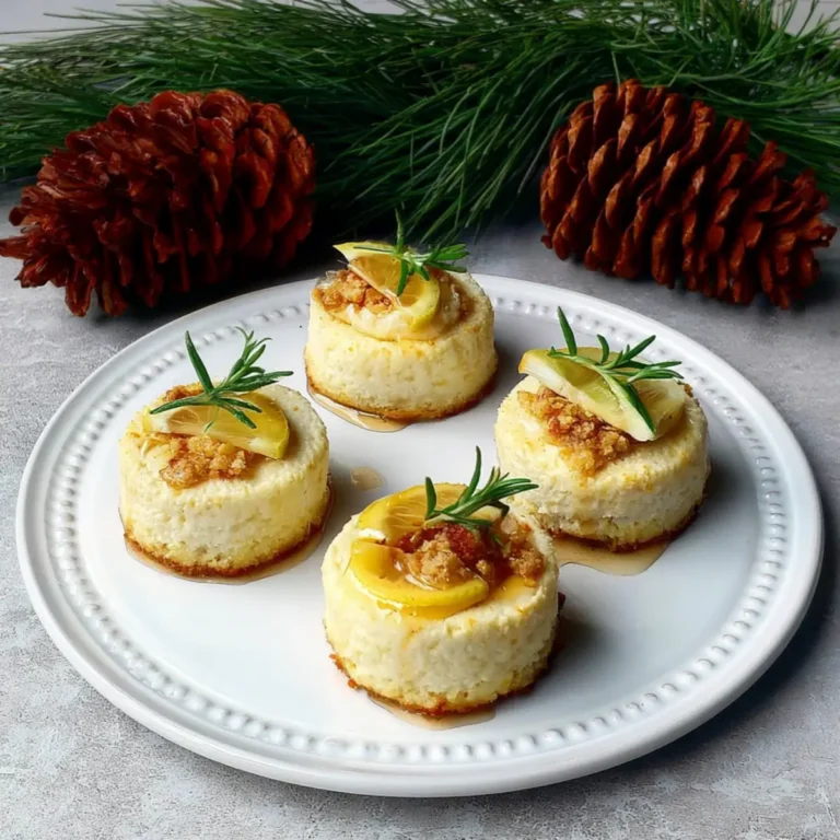 Ricottine al forno con miele al limone