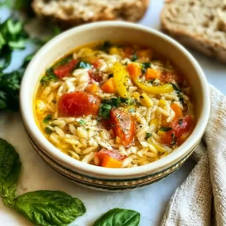 Zuppa mediterranea di orzo