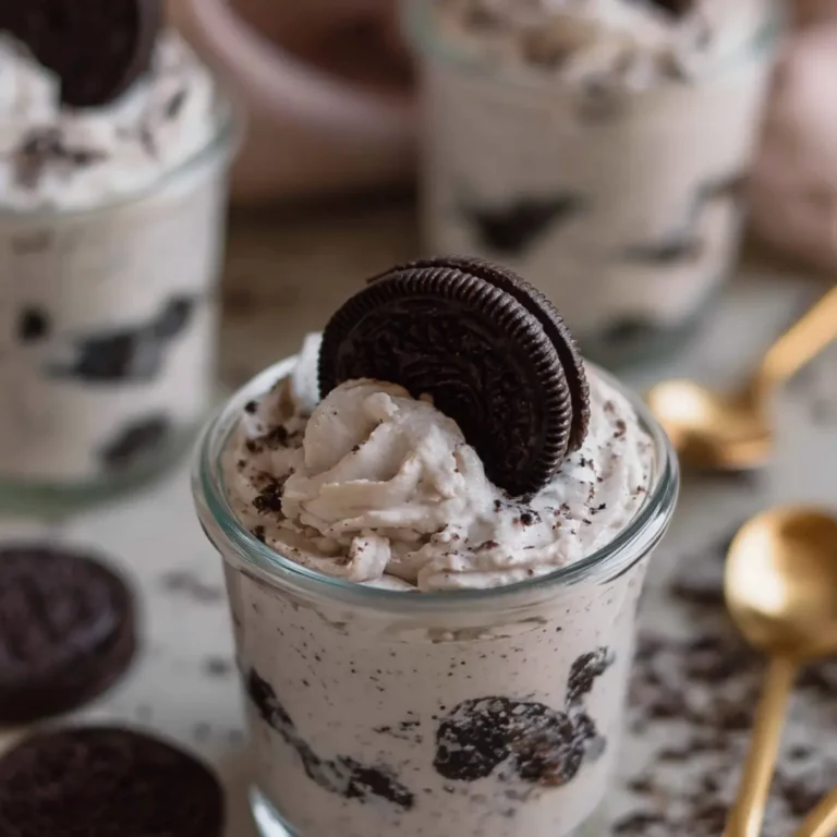 Coppette di cheesecake Oreo senza cottura