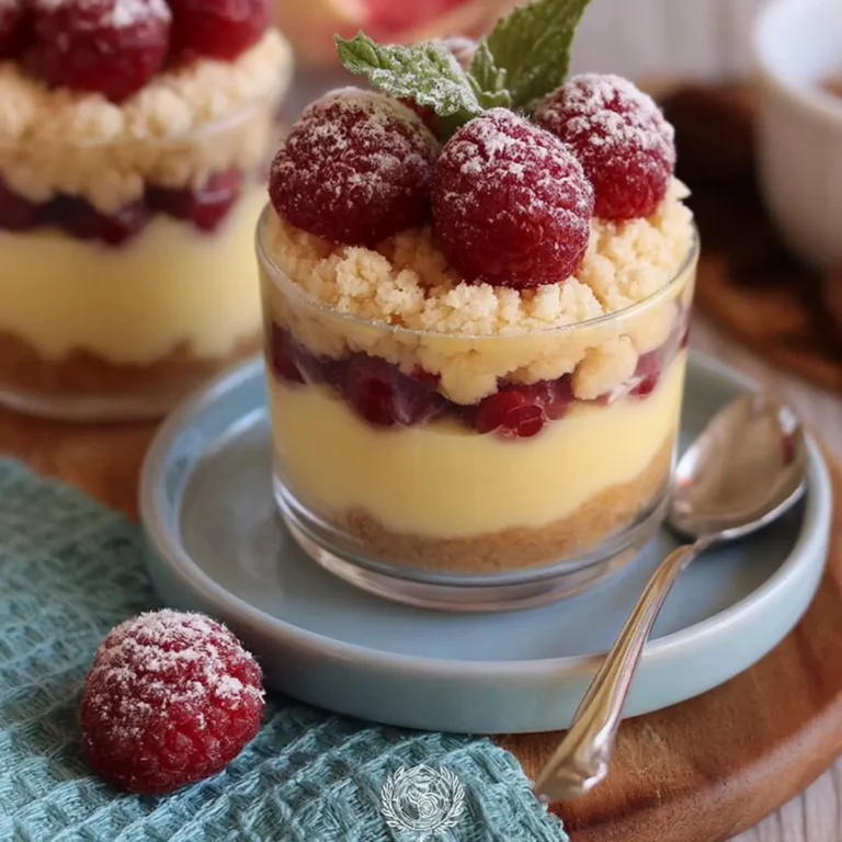 Crostata al bicchiere