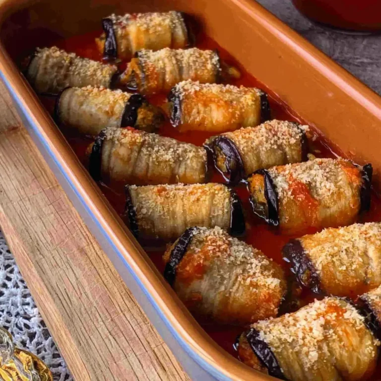 Involtini di melanzane ripieni