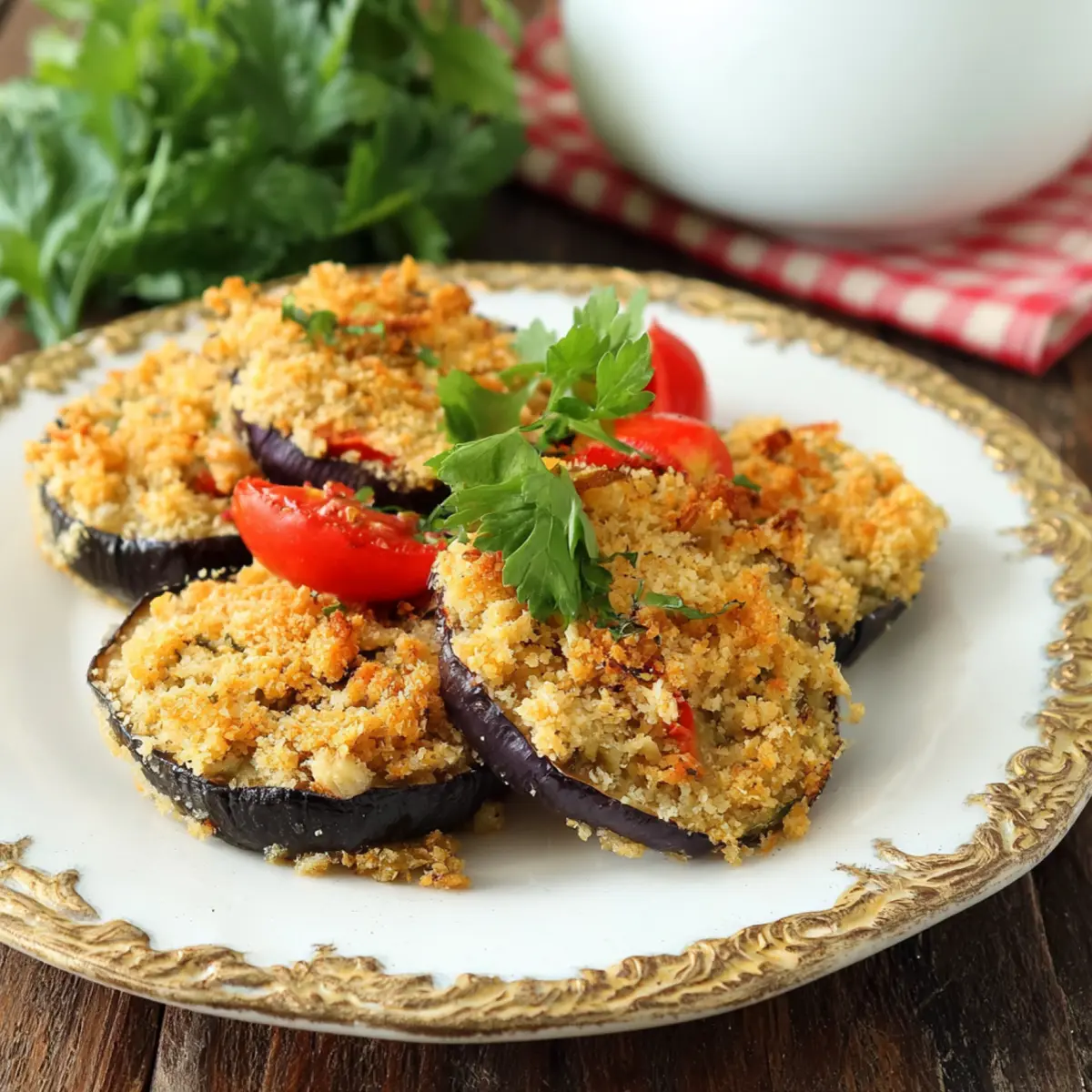 Melanzane gratinate al forno