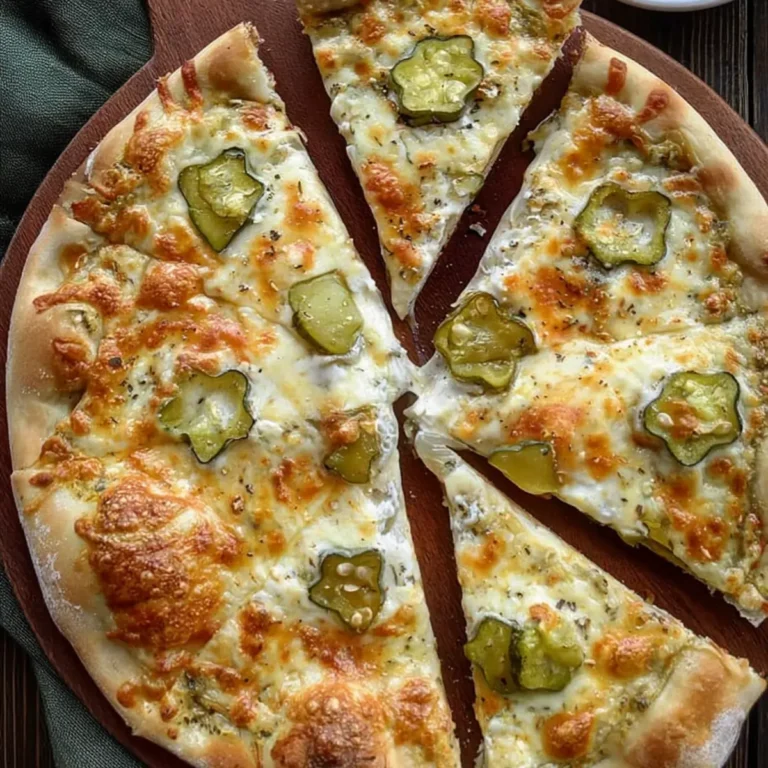 Pizza ai cetriolini