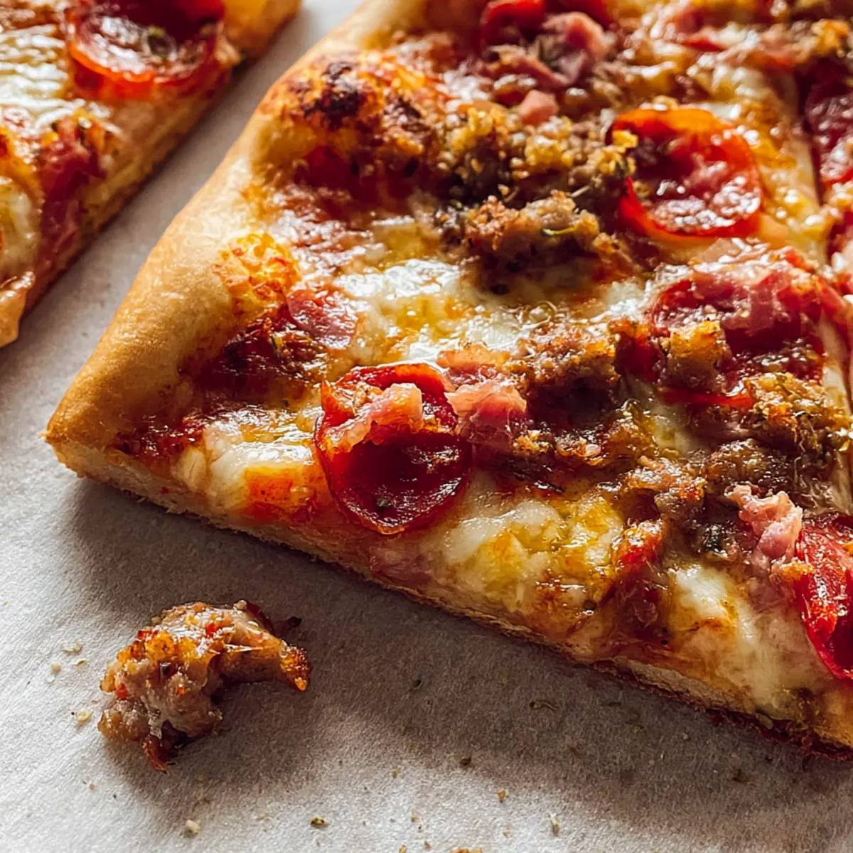 Pizza per amanti della carne