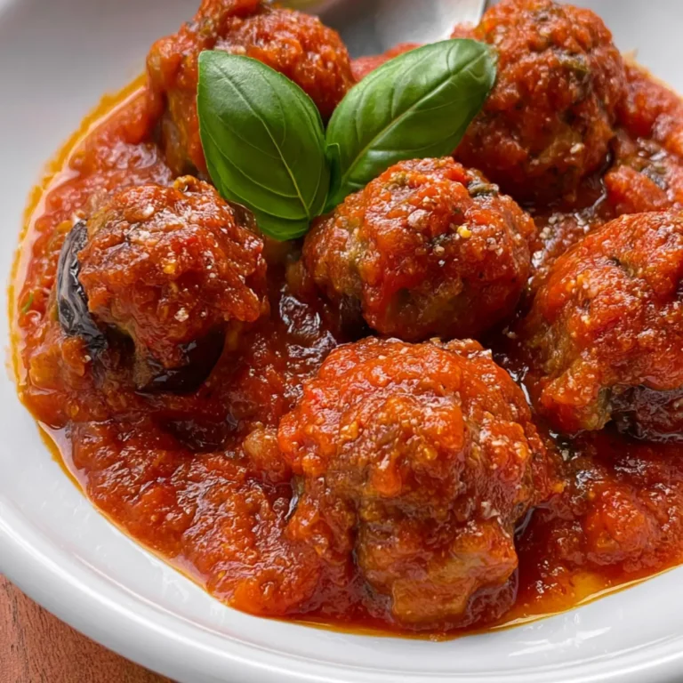 Polpette di melanzane alla Norma