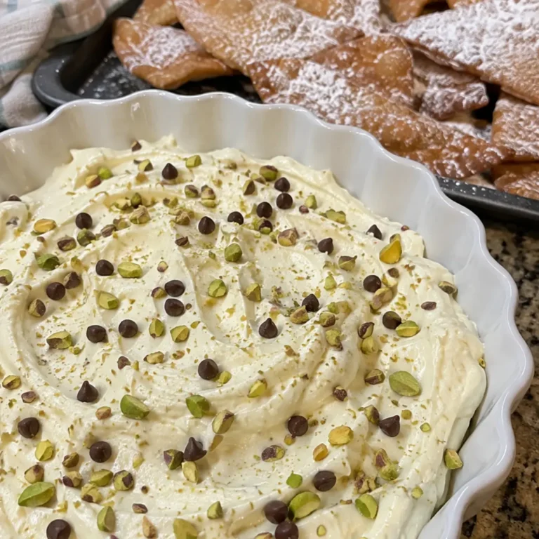 Cannoli dip con cialde croccanti
