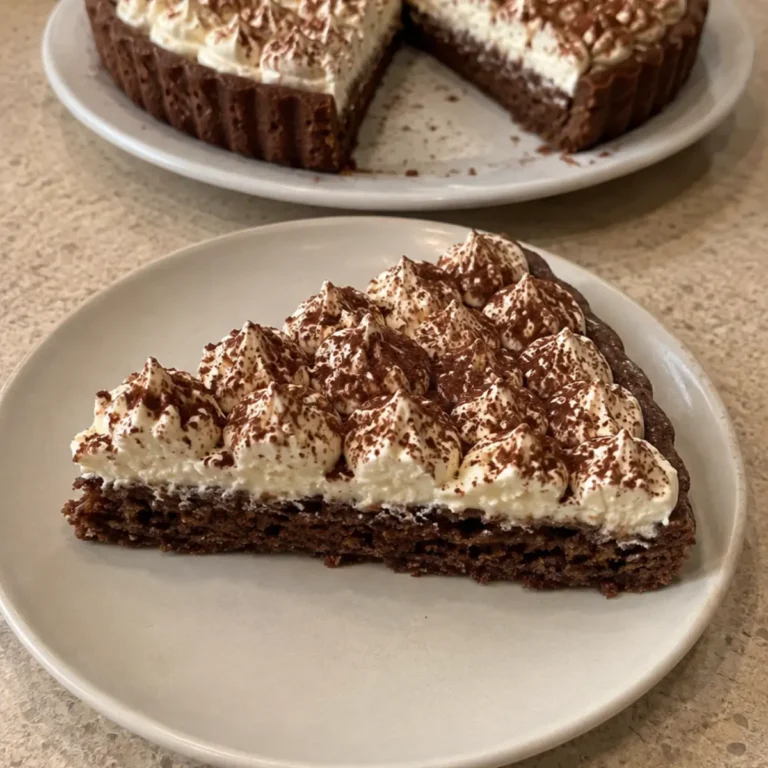 Crostata morbida tiramisù