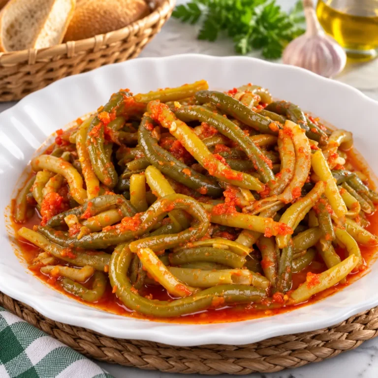 Fagiolini in umido al pomodoro