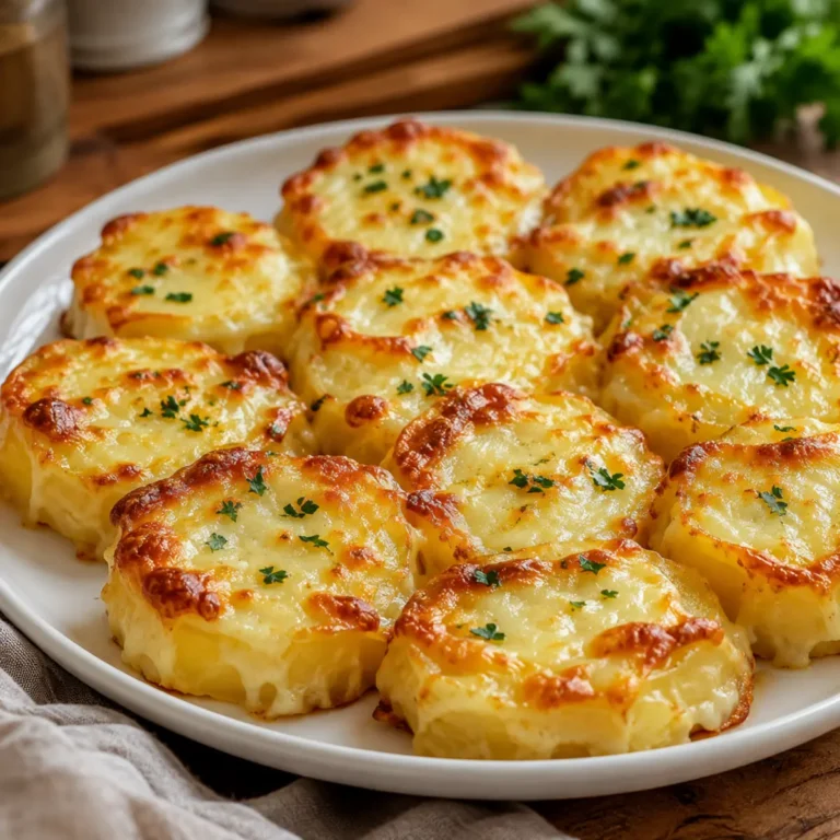 Girelle di patate al forno filanti