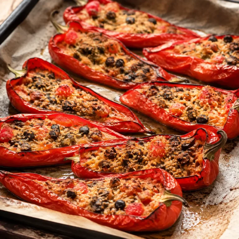 PEPERONI RIPIENI MEDITERRANEI