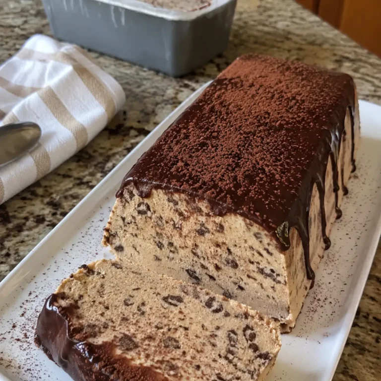 Semifreddo al caffè e stracciatella