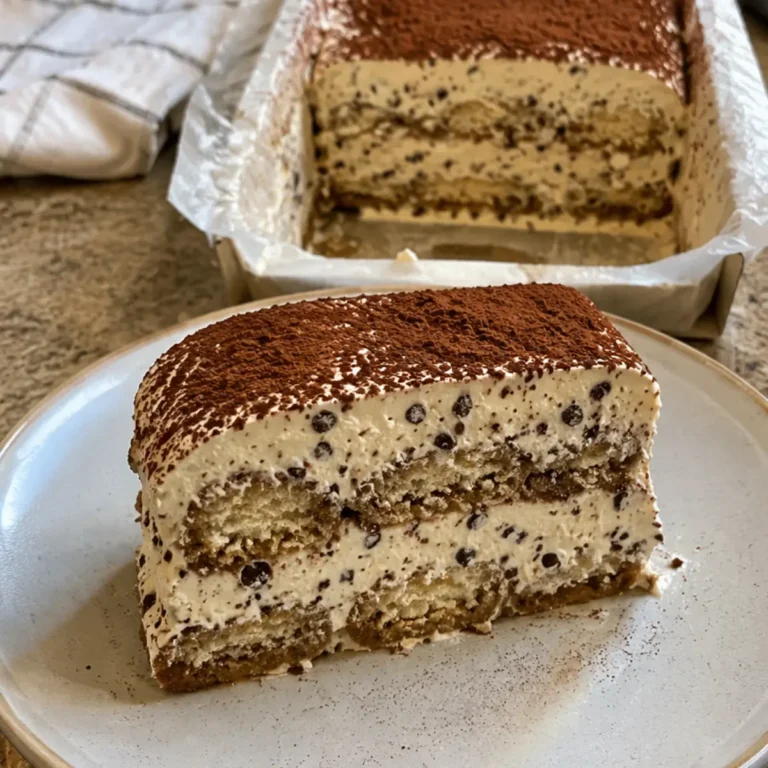 Torta gelato tiramisù al caffè e stracciatella